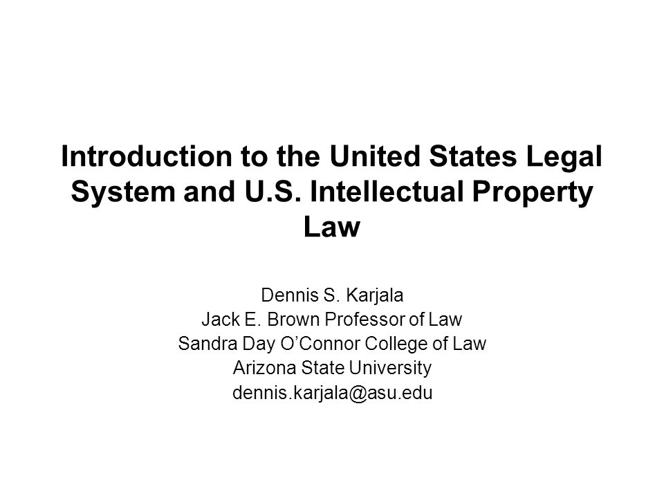 Intellecutual property Law Course